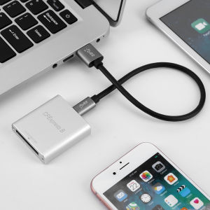 Loại di động C để cfexpress B đầu đọc USB 3.1 Gen 2 thẻ dữ liệu đầu đọc 10Gbps ổ đĩa miễn phí cho điện thoại laptop máy tính cho iPad Chromebook