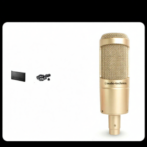 Audio-Technica | AT2035 Professional Condenser Microphone Sound Card Kit for Voiceover & Audiobook Recording