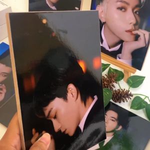 RUNABEE HIASAN DINDING 15X20CM DEKORATIF ABSTRAK WALL ART KPOP EXO POSTER PAJANGAN KAYU ARTISTIK