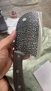 PROMO Pisau Daging Stainless Anti Karat Praktis Multifungsi Pisau Dapur Pisau Cincang Pisau Tajam Golok Daging