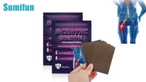 Miếng Dán Cột Sống Thắt Lưng Sciatic Bán Buôn 60-12 Chiếc Miếng Dán Giữ Ấm Lâu Dài Làm Dịu Vùng Eo Cho Vận Động Viên & Nhân Viên Văn Phòng