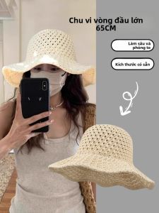 BILLI ZILLY | Mũ lưỡi trai đi biển mùa hè mới 2025 cho nữ Mũ che nắng đi du lịch Mũ rơm có viền rộng che chắn ánh nắng mặt trời Mũ đi biển phong cách thường ngày