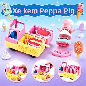 Play-Doh | Đất Nặn Hình Xe Đẩy Kem Học Đường