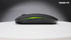 Chuột không dây 2 chế độ Wireless 2.4G Bluetooth 5.2 Pin sạc Type C