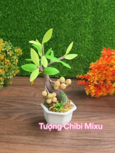 Chậu cây Sung 18cm bằng đất sét Nhật mang ý nghĩa sung túc đủ đầy thịnh vượng và may mắn