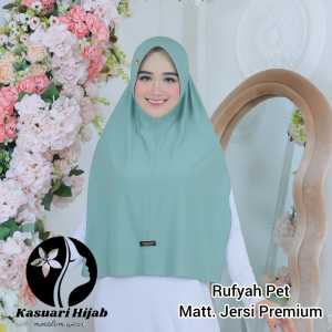 RUFYAH hijab instan - jersy premium - KASUARI hijab