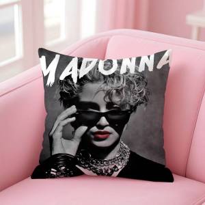 Singer M-MadonnaS C-CicconeS Pillow Case Pattern Printed Pillowcase For Living Room Sofa Cushion Cover & Bedroom Decor
