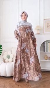 AISYAH GAMIS - DRESS MUSLIM RANIA SILK MEWAH