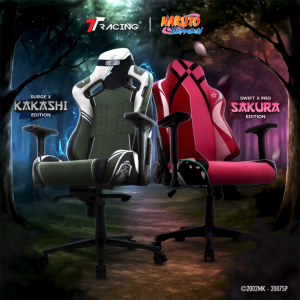 TTRacing Surge X Air Threads Fabric Gaming Chair - Kakashi Edition | Naruto Collection