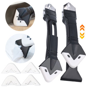 5 In 1 Multifunctional Silicone Scraper Squeegee Flooring Tools / Sealant Angle Grout Caulk Corner Remover Home Tool Accessories