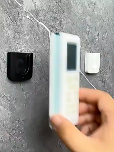 2PCS Bracket Magnetic Remote Organizer - Kait Magnet Tempel Dinding Anti Hilang untuk Remote AC/TV/STB Rak Gantung Holder & Tempat Penyimpanan