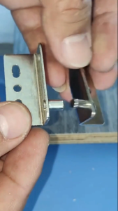 Cabinet Stainless Steel Pivot Swing Door Hinge Engsel Pintu Buaian Pivot Keluli Tahan Karat Kabinet