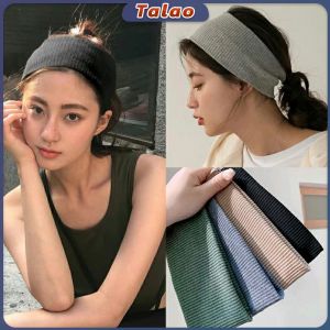 Talao Sports Fashion Headband Wash Face Casual Hair Band Colorful Knitted Elastic Headband