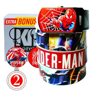 Sabuk/Ikat pinggang anak TK SD Spiderman 02 bahan berkualitas.Trendi dan kekinian untuk fashion.
