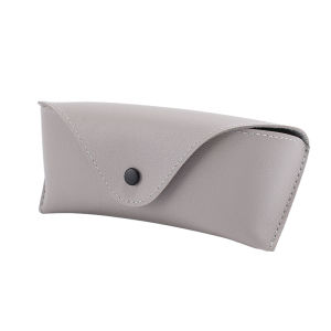 T.Z. ซองใส่แว่นตา ซองแว่น หนัง PVC สไตล์มินิมอล 4สี หน้าวี Glasses case