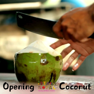 DIAMOND CUT PANDAN COCONUTS - IMPORTED FROM MALAYSIA - ISTANA ROYAL FRUITS