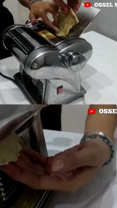 OSSEL Mesin Gilingan Mie Giling Mie Listrik Ossel Full Stainless Penggiling Mie Listrik Ossel JCD 6