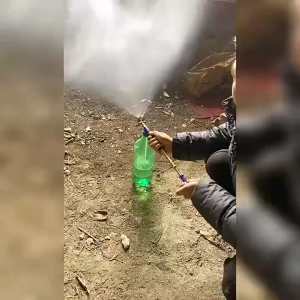 Brass Push Pull Pressure Sprayer Gun 1 pc Single Double Heads Adjustable Mist Nozzle Connect