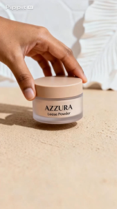 AZZURA Loose | Compact | Two Way Cake  Bedak smooth dan ringan