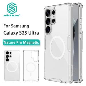 Nillkin for Nillkin for Samsung Galaxy S25 Ultra Phone Case Nature TPU Pro Magnetic Back Cover Slim Silicone Case