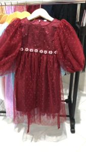 gamis anak perempuan Lala 2-11thn / gamis pesta anak perempuan / gamis anak 2 tahun