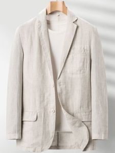 XIBAIYI | Trendy Linen Casual Suit Jacket