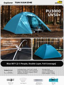 TanXianZhe | Lightweight Waterproof Portable Camping Tent