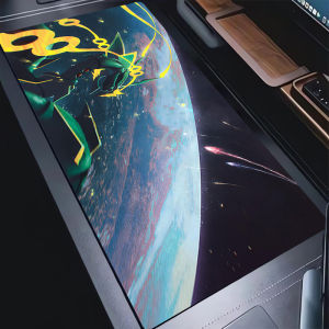 Potdemiel | Mouse Pad 90x40cm P-Pokemon Gyarados Gamer Keyboard Pad Rubber Desk Mouse Mat Carpet Rubber Tapis Souris Gaming Notbook Mousepad