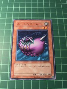 YUGIOH Japanese KA-40 DL4-111 BE2-JP102 針蠕蟲 Needle Worm (R) (N) NEAR MINT 97%