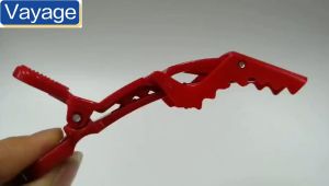 Salon Professional Styling Tool Crocodile Clip - Barber Hairdressing Hair Partition Clamps 5pcs