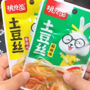 挑吃兔-土豆丝32克/狼牙土豆 36克 TIAOCHITU-Shredded Potatoes 32G/Spike Potatoes 36G