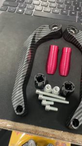 Proguard Handuarg Carbon CNC PCX NMAX Satria FU Ninja R15 R25 Vixion GSX Universal