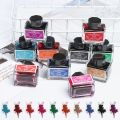Carbon-free Ink For Fountain Pen 15ml Non-carbon Ink Fountain Pens Stationery Pen Ink Bottle Printer Chemical Ink. 