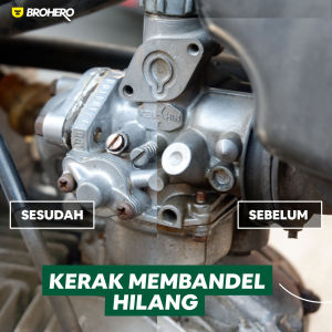 Pembersih Mesin Motor Mobil / Engine Degreaser Untuk Kerak Karat & Oli - Dohero Sparkling Engine