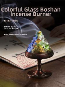 FUSHENGTANG | Bronze Borshan Style Incense Burner Home Use Indoor