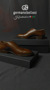 Giày Tây Lười Loafer Nam Bằng Da Thật - Germano Bellesi Chính Hãng - Sản Xuất Thủ công Tại Italy_243