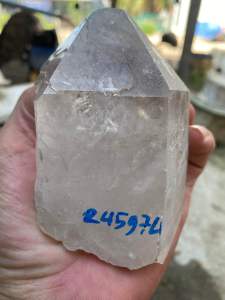 1 tinh thể trụ thạch anh nguyên sinh dùng làm trang trí phong thuỷ thanh tẩy nhà cửa(p245974)