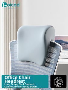 Boicod | Headrest Adjustable Backrest Office Chair Memory Foam Neck Pillow