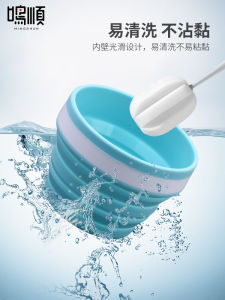 Portable Silicone Folding Bowl Dining Set Outdoor Travel Expandable Meal Box Compression Bowl Lightweight Dinnerware Set