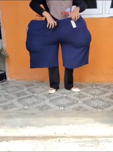 L7 super jumbo celana pendek gemoy santai harian krinkle