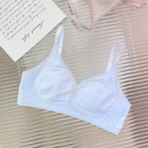 ฤดูร้อน เสื้อชั้นใน ผู้หญิง ไร้สาย ไร้รอยต่อเล็กวิดี成人