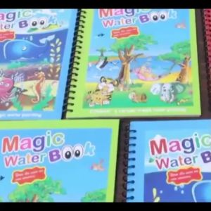 Magic Water Book สมุดระบายสี ด้วยน้ำเปล่า สีระบายน้ำ สมุดฝึกวาดภาพระบายสี ระบายซ้ำได้ มีหลายแบบ