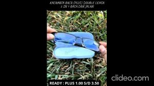 Big Sale !! Kacamata Baca Plus 2 In 1 Anti Radiasi Modern Blueray Plus Focus Pria Wanita Kualitas Premium +1.00 S/D +3.50 (Free Box Dan Lap Kaca)