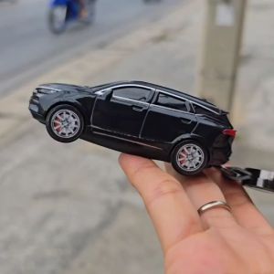 เคสรีโมทรถ BYD Sealion 7 BYD SEALION 6 DM-i มีไฟหน้าและหลัง แบบโมเดลรถทรงเอสยูวี (SUV Shape) วัสดุพลาสติกเบา ABS พร้อมพวงกุญแจโลหะ คล้องหูกางเกง