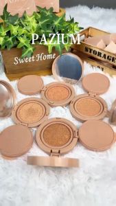 PAZIUM Hydrating BB Cushion Foundation - Long-Lasting Oil-Control Waterproof Natural Finish in Light Natural/Ivory/Natural Beige/Warm Natural Shades