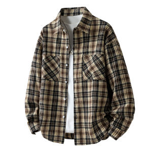 TUCANO | Vintage Plaid Loose Casual Shirt