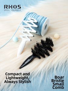 RHOS | Portable Fluffy Top Comb for Bangs Travel Size