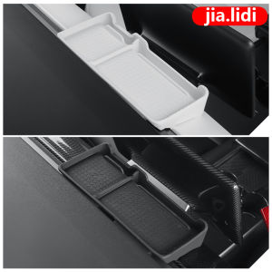 Tesla Model Y3 Center Console Rear Storage Box Revival Version Instrument Panel ETC Storage Tray Car Interior Accessories