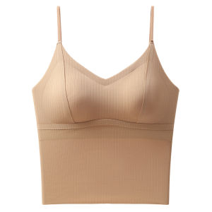 Miiow | Lift Back Beauty Womens Underwear With Chest Pad Integrated Bra Seamless Anti-Light Inner Wear MiiOW Cat Person Brand