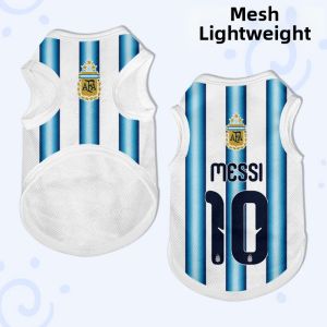 LEXI | Soccer Fan Pet Vest Hair Shedding Prevention